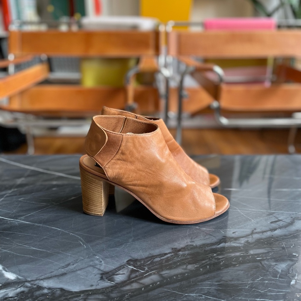 Leather Heeled Sandals